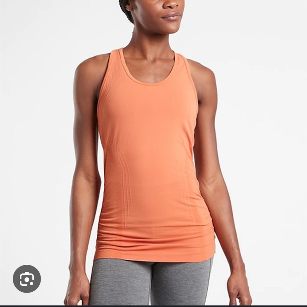 Athleta Speedlight Seamless Tank Peach Size L